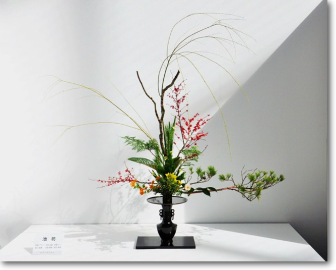 東日本震災支援華展11 - 上野恒洲 UENO KOSYU ‐ いけばなの世界から